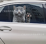 Наклейка на скло віконця 3D 30,0 см * 28 см, фото 4