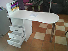 Манікюрний стіл "Естет 1" з вбудованою вытяжкою "Dekart 4". Безкоштовна доставка