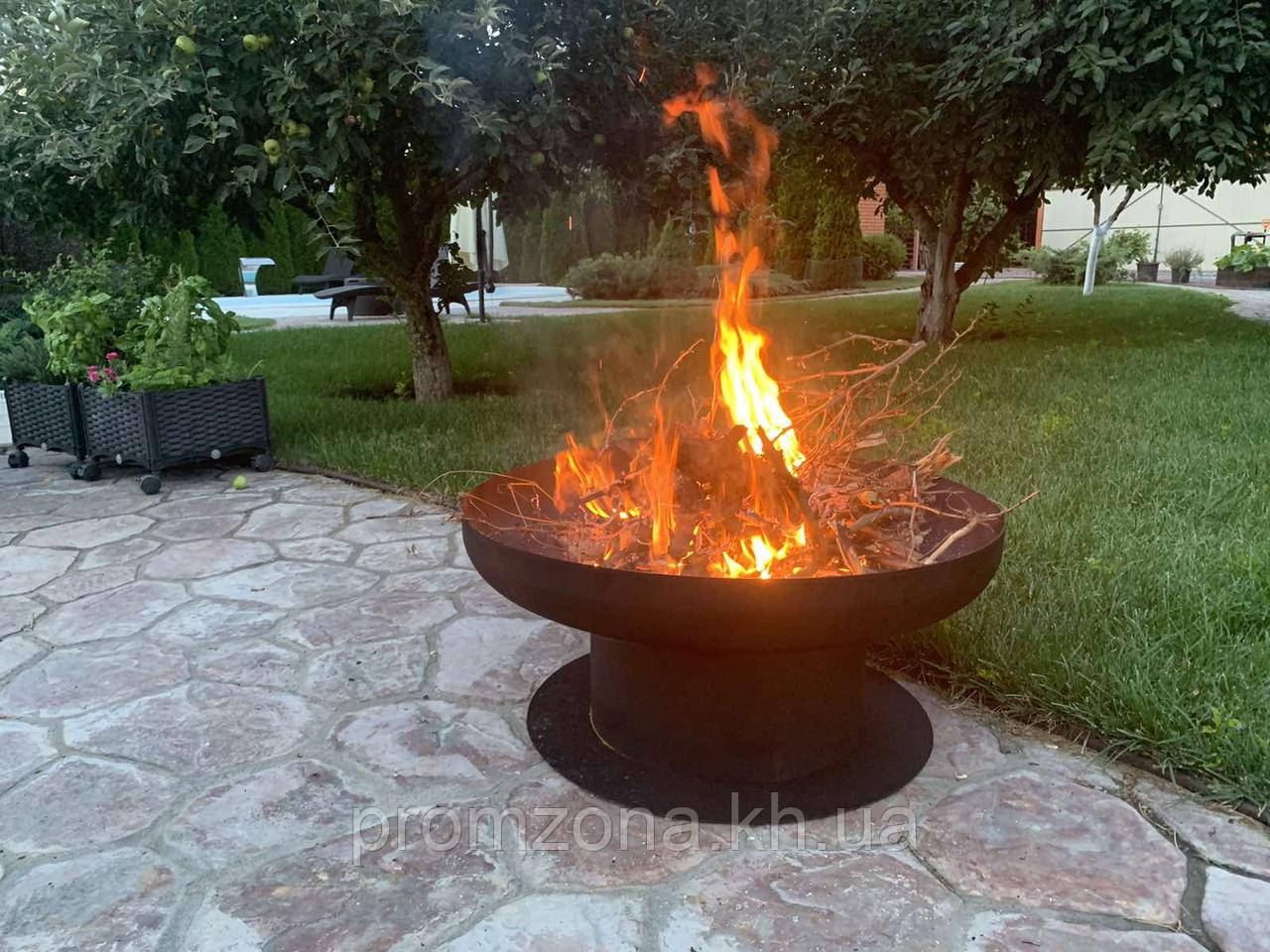 Кострова чаша Ellipse 02 600 мм (кришка в комплекті)