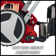 Газонокосарка ручна Einhell GC-HM 300 Ширина скошування 30 см Регулювання зрізу, фото 5