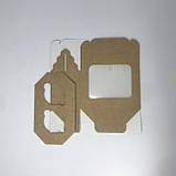 Коробка для капкейків (2 шт), 165*80*105 мм, з вікном, крафт, фото 4