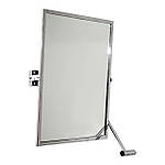 Дзеркало настінне поворотне, 500*700 мм, ручка ∅32 мм, нержавіюча сталь.