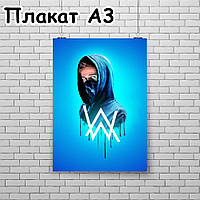 Плакат А3, Alan Walker 12