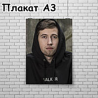 Плакат А3, Alan Walker 15