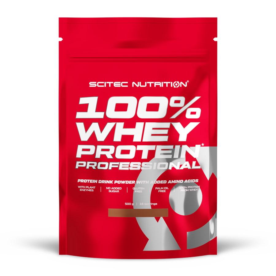 Протеїн Scitec Nutrition 100% Whey Protein Professional, 500 грам - Банан