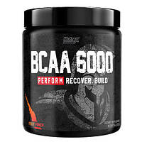 Аминокислоты БЦАА, Nutrex BCAA 6000 255 грамм, Фруктовый пунш