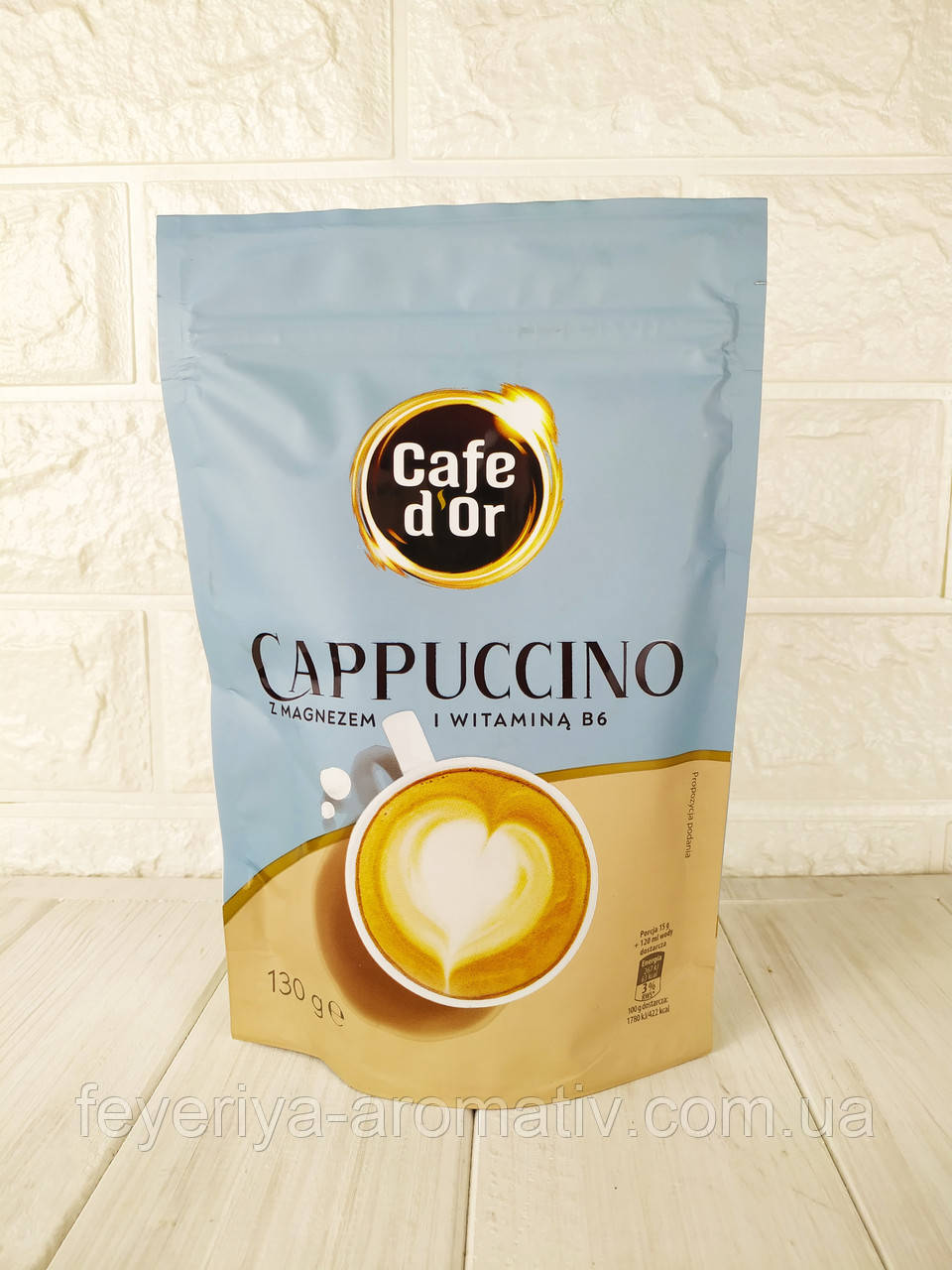 Капучино Cafe d'or z magnezem i vitamina B6 130г (Польща)