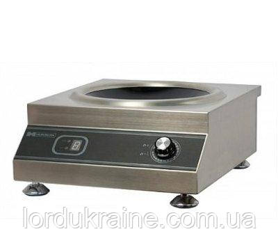 ПЛИТА ІНДУКЦІЙНА ВОК HURAKAN HKN-ICW50D WOK З ЕЛЕКТРОННИМ УПРАВЛІННЯМ, 5000W, фото 1