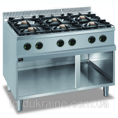 ПЛИТА APACH APRG-117P/PL 6-ТИ КОНФОРОЧНА ГАЗОВА, фото 1