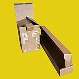 Картонна коробка з білим шовкотрафаретним друком, фото 2