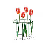 Опора для рослин кільцева 75 см, Ø50 см, TYRP15075S, фото 3