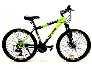 Велосипед Impuls 29 MOTION чорно-салатовий