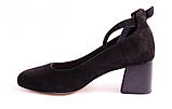 Туфлі жіночі чорні Lider 3528-31, фото 3