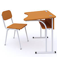 Комплект мебели (парта + стул) Loft Details P700 оранжевый