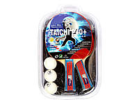 Набор для настольного тенниса Giant Dragon Taichi P40+ 3зв, Теннисные ракетки, Ракетки для игры в пинг понг