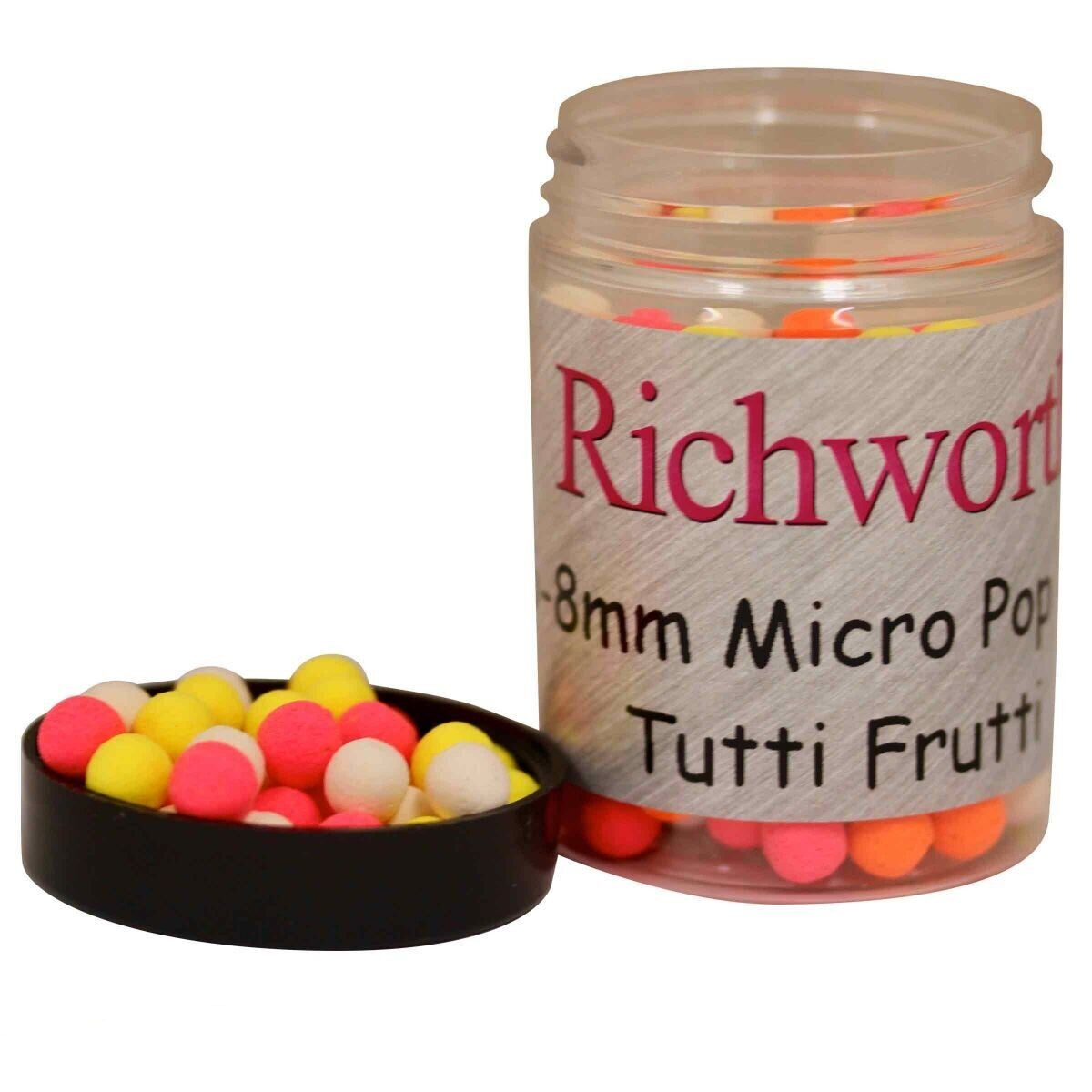 Бойли плаваючі Richworth Micro Pop-Ups Tutti Frutti 6-8мм, 100мл