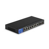 Комутатор Linksys LGS310MPC, 8x1GE PoE+ (110W), 2xSFP, Managed (LGS310MPC-EU), фото 3