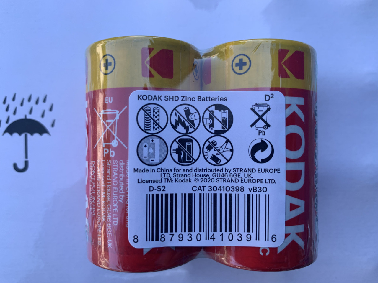 Батарейка солевая KODAK R 20 24 шт в блоке - фото 3 - id-p1455248175