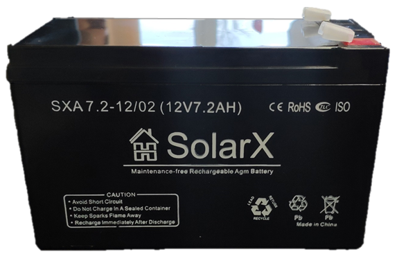 Акумулятор SolarX SXA 7.2-12