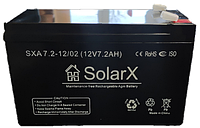 Аккумулятор SolarX SXA 7.2-12