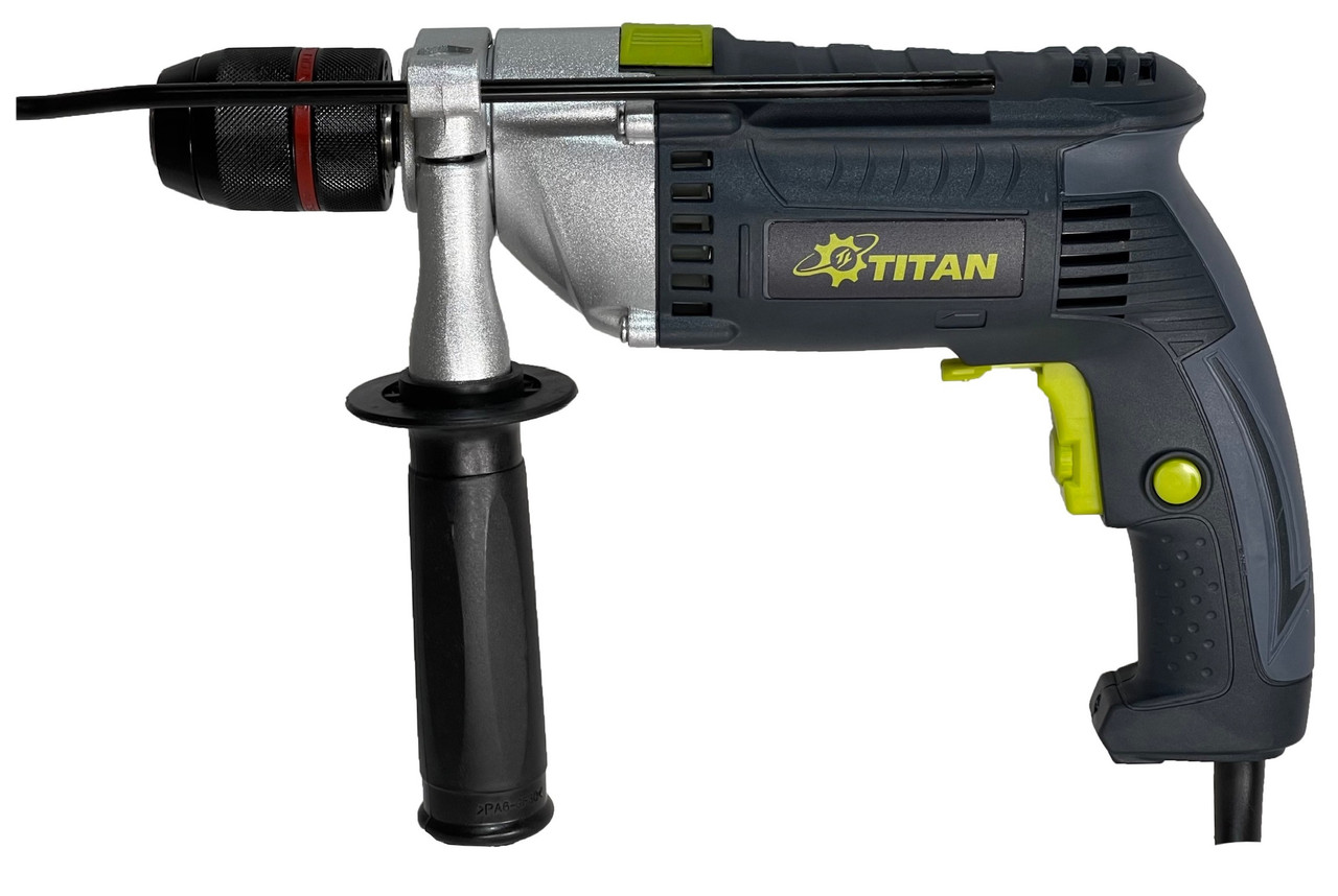 Ударний дриль TITAN PDU108RE серія "Heavy Industry"
