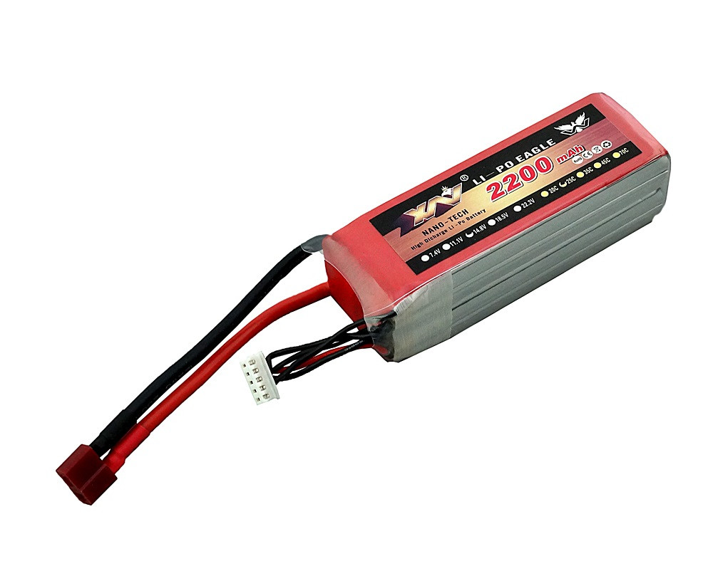 Акумулятор 2200mAh 3435105 14.8 V C25 для квадрокоптеров, дронов, вертольотів, радіокерованих моделей