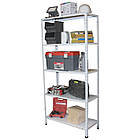 Стелаж в гараж 2400х900х400 мм на 6 полиць, 100 кг на полицю, стелаж для інструментів, фото 8