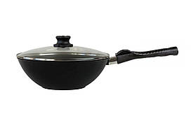 Сковорода-вок BAF Gigant NewLine з кришкою 30 см знімна ручка 500138301R