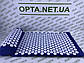 Масажний акупунктурний килимок з подушкою Масажер для спини і ніг Синій, фото 2