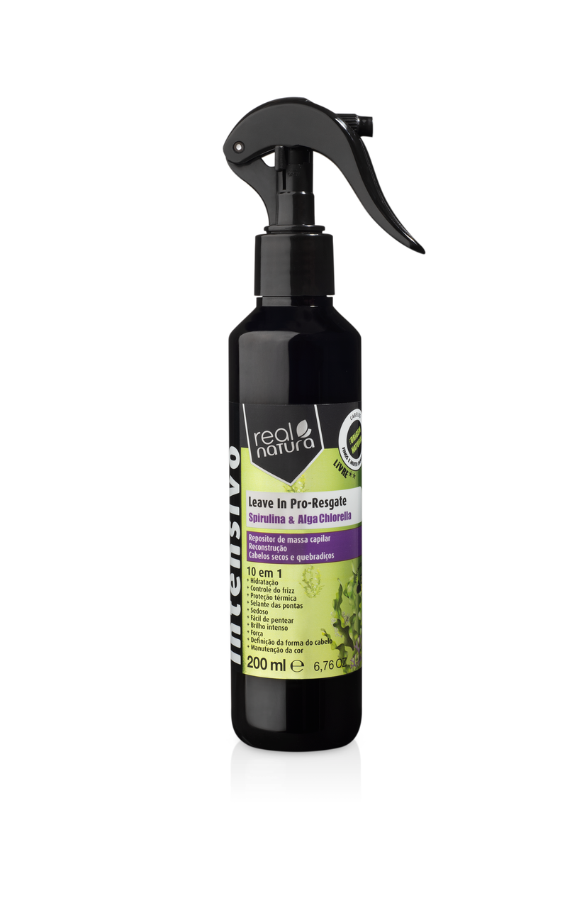 Спрей Real Natura Pro-Resgate для екстреного відновлення волосся 200ml