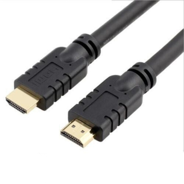 Шнур HDMI "ULT-unite" (шт. - шт.) version 2.0, gold, 1м, чорний, в коробці