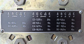 РСП Реостат опору 5–ти клемний 6ДИ.274.064 20А, фото 4