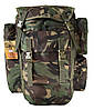 Тактичний туристичний армійський суперміцний рюкзак 60 л. Вудленд Камуфляж ліс. Кордура 1200 ден., фото 2