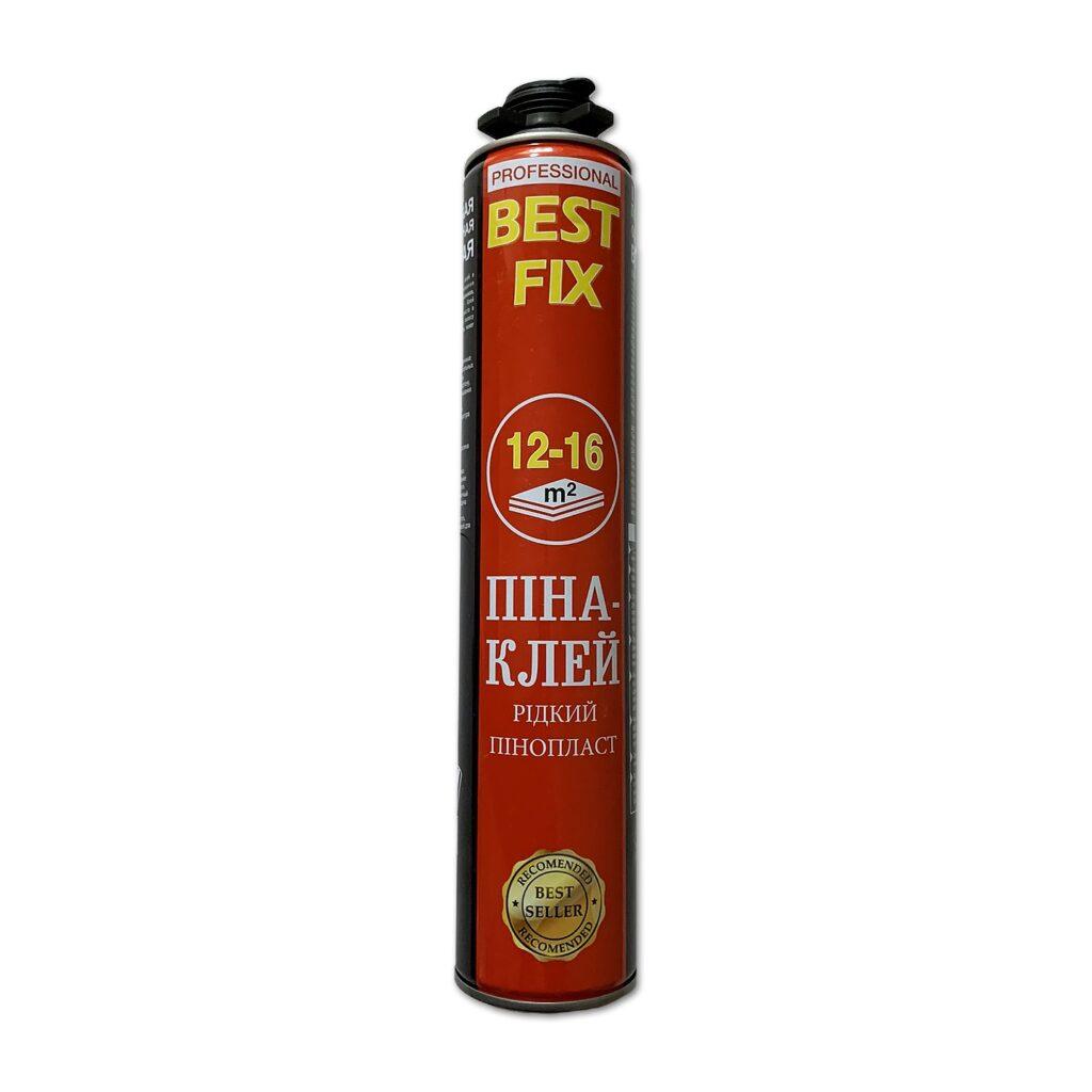 Всесезонна клей-піна BESTFIX (БестФикс) "Рідкий пінопласт" універсальна (ручна+під пістолет) 800мл