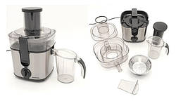 Соковитискач Блискавка потужність 1000Вт для фруктів цитрусових овочів. Соковитискачі