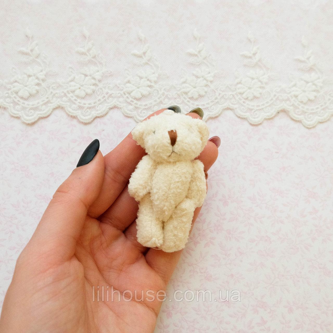 Ведмежа 6.5 см Молочний, фото 1