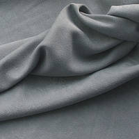 Ткань для штор чин-чила софт (велюровая), серый