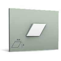 Панель Для Оббивки Дверей І Стін Orac Decor W 100, Ліпний Декор З Поліуретану.