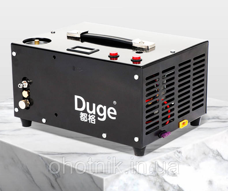 NEW! Портативний електричний компресор ВД Duge 1.2 кВт для PCP гвинтівок