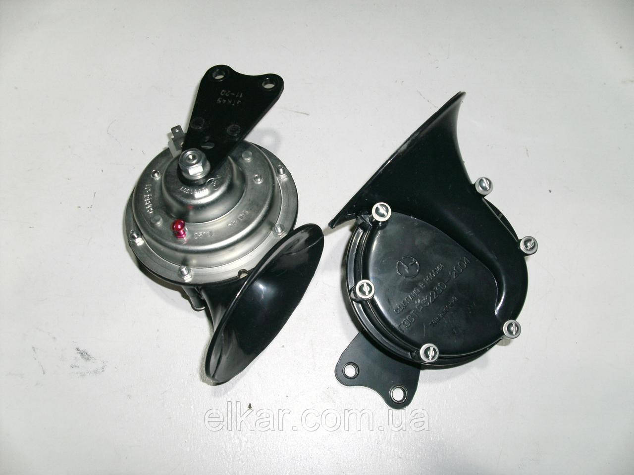 Сигнал звуковий 24В   С306/307Д-01 з кронштейном (вир-во "ЛЭТЗ"г.Лысково), фото 1