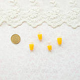 Мініатюрна склянка з апельсиновим соком 1.4 см за 4 шт, фото 3