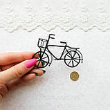Мініатюрний міні велосипед 8*5.5*3 см Чорний, фото 2