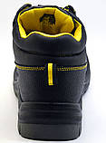 Спецвзуття черевики захисні cemto "PROFI" (8011) чорні 48, фото 4