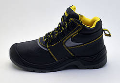 Спецвзуття черевики захисні з металевим носком cemto "PROFI-M" (8012) чорні 45