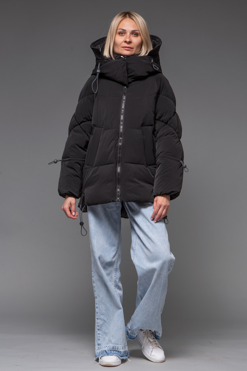 Пуховик TOWMY 3031 black green