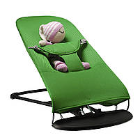 Змінний чохол на шезлонг Baby Bjorn Balance Soft колір зелений неопрен 3d в сітку (BBS-00-07), фото 9