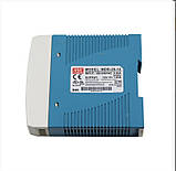 Блок живлення на DIN-рейку Mean Well MDR-20-12 12В 20Вт, фото 2