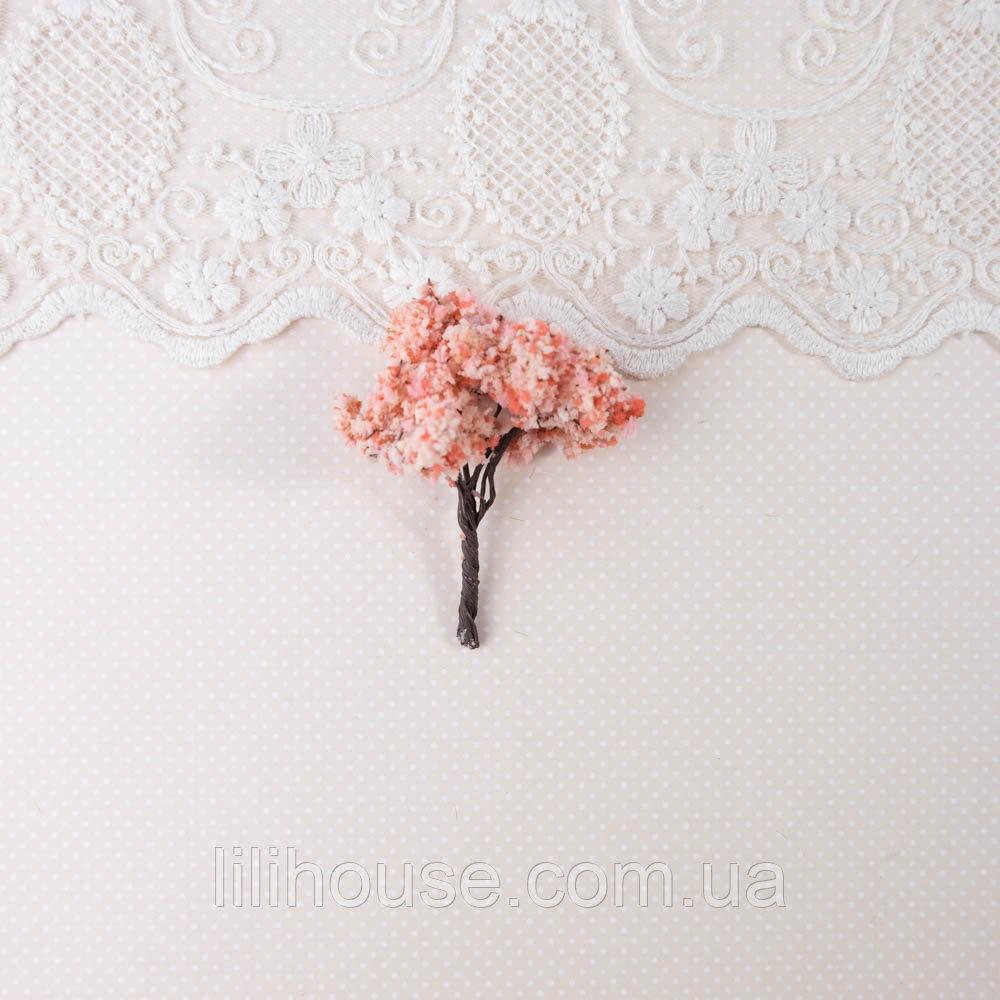 Штучне дерево 6 см Рожеве вите, фото 1