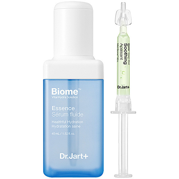 Зволожуюча есенція та заспокійливий бустер Dr.Jart+ Vital Hydra Solution Biome Essence + Green Shot 46.2ml