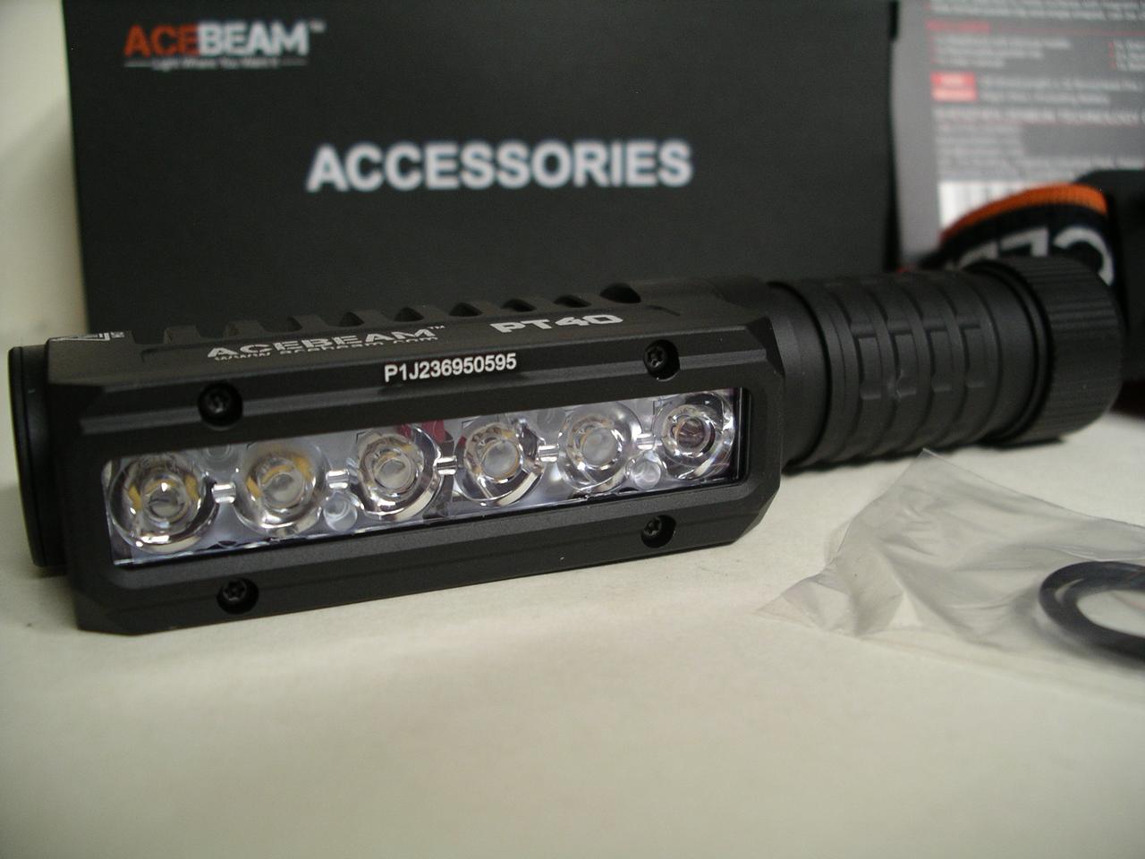 Ліхтар Acebeam PT40 6xSAMSUNG LH351D CRI≥90